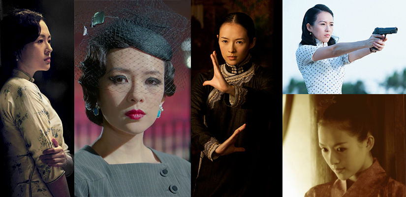 打女知己交际花！民国风的章子怡是风情万种的实体