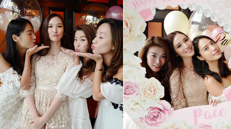 吴佩慈喜迎39岁生日 珠光宝气十足阔太范儿