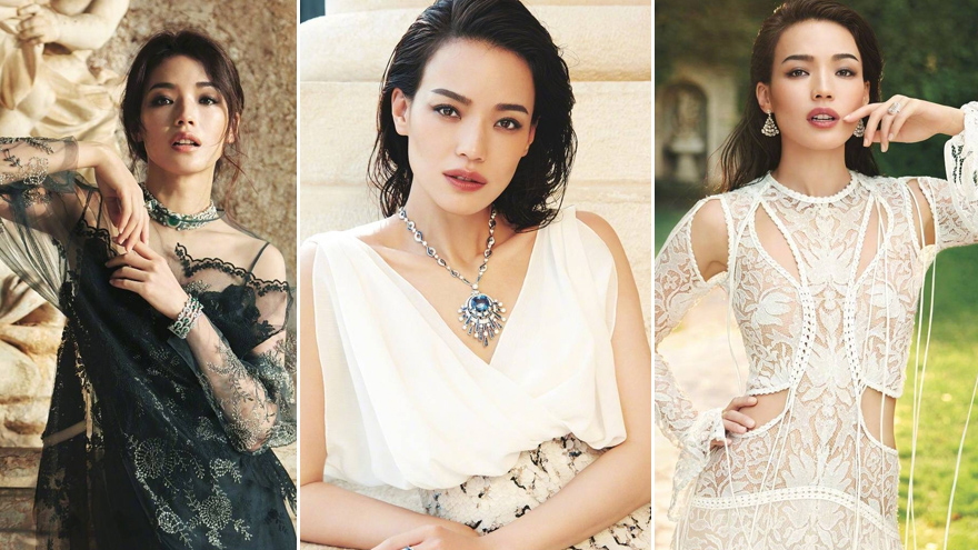 舒淇完美演绎高贵的性感 朱唇微张迷人难挡