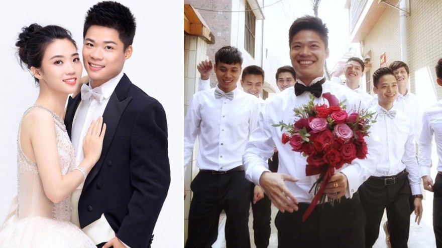 “飞人”苏炳添开豪车迎娶青梅竹马 家乡婚房接地气