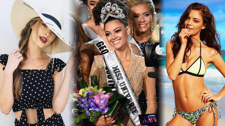 22岁南非小姐艳压群芳成新晋环球小姐 气质身材出众