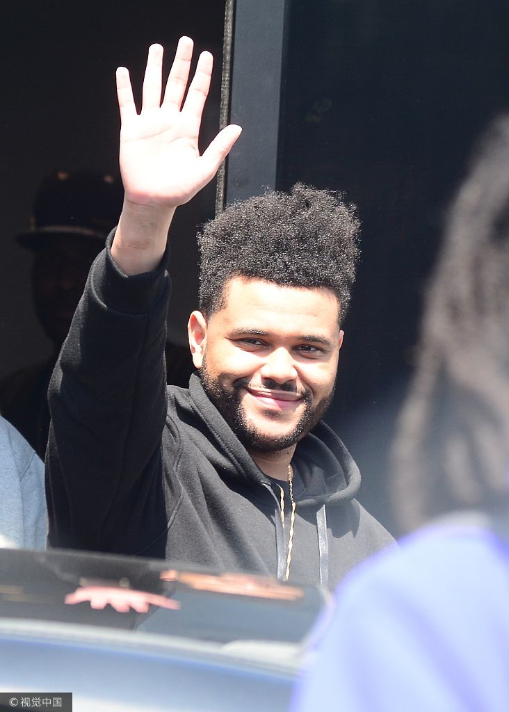 "盆栽哥"看似心情大好 疯狂挥手示意嘻哈范儿足