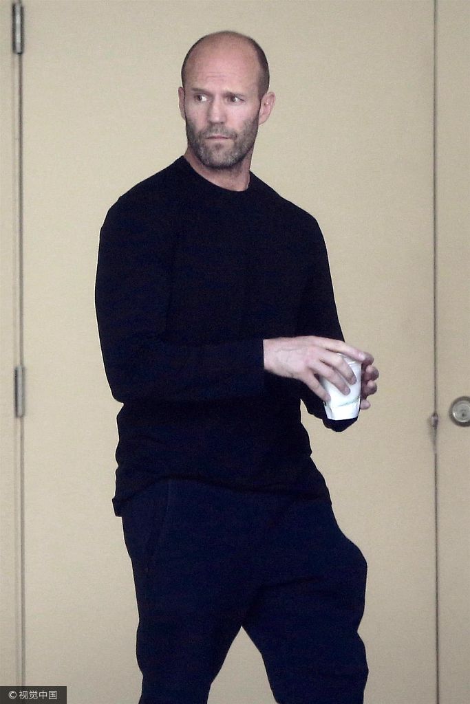 讯 当地时间2017年12月14日,美国好莱坞,动作明星杰森·斯坦森(jason