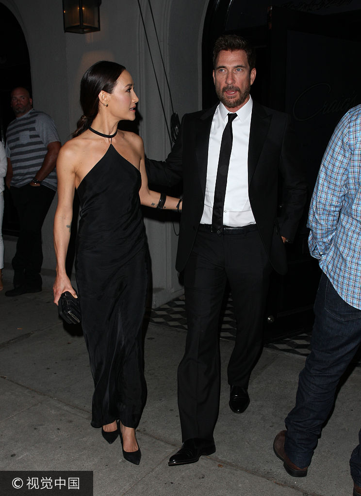 组图:maggie q吊带裙美艳动人 与丈夫恩爱甜蜜_高清图集_新浪网