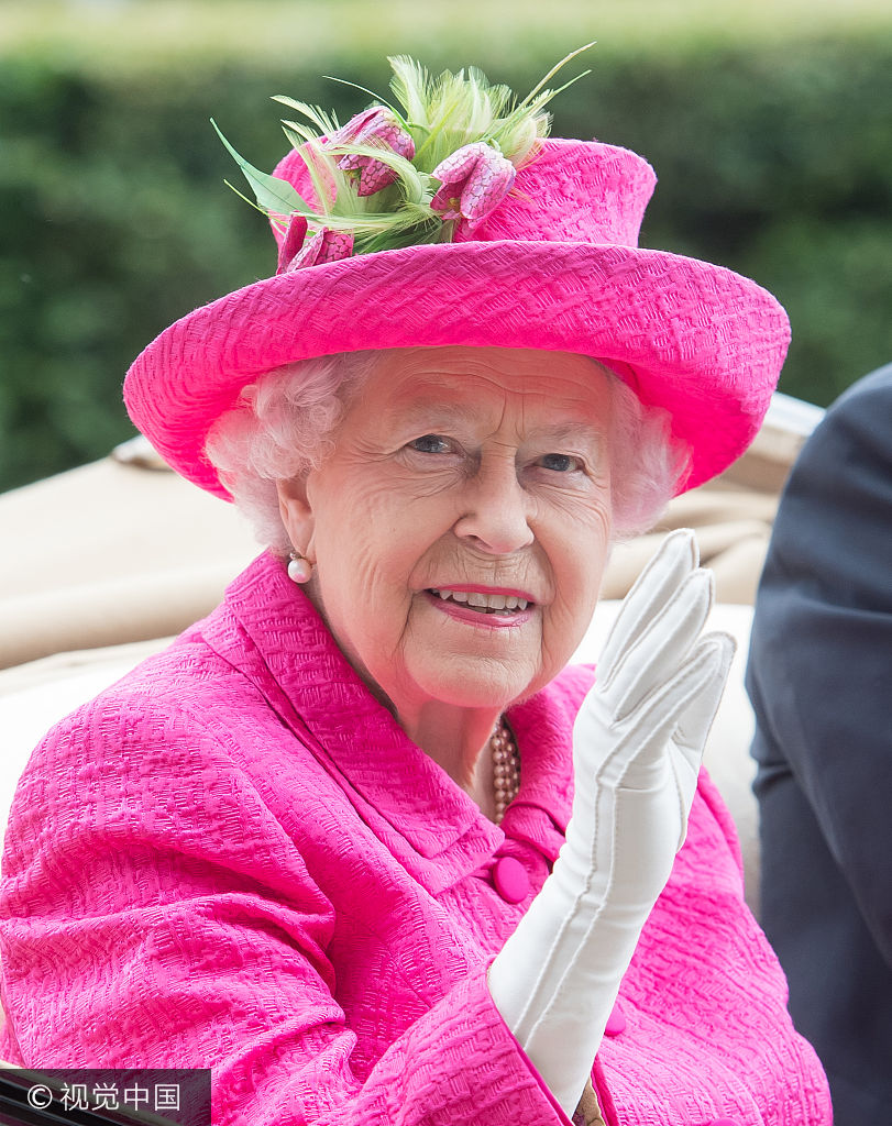 当地时间2017年6月22日,伦敦,英国皇家爱斯科赛马会(royal ascot)第