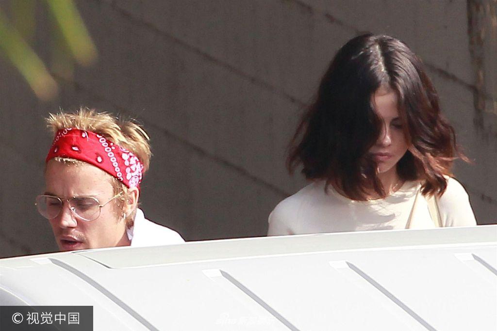 贾斯汀·比伯( justin bieber)和前女友赛琳娜·戈麦斯(selena gomez)