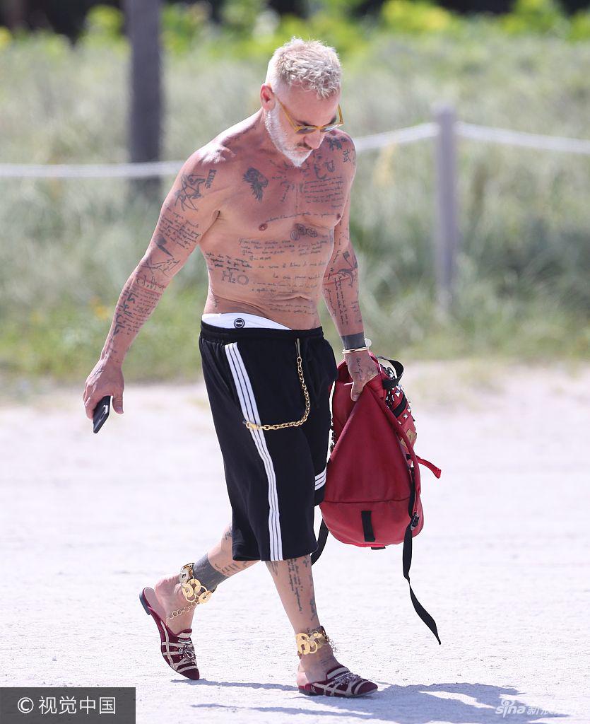 新浪娱乐讯 当地时间2017年7月2日,迈阿密,意大利土豪企业家吉安卢卡