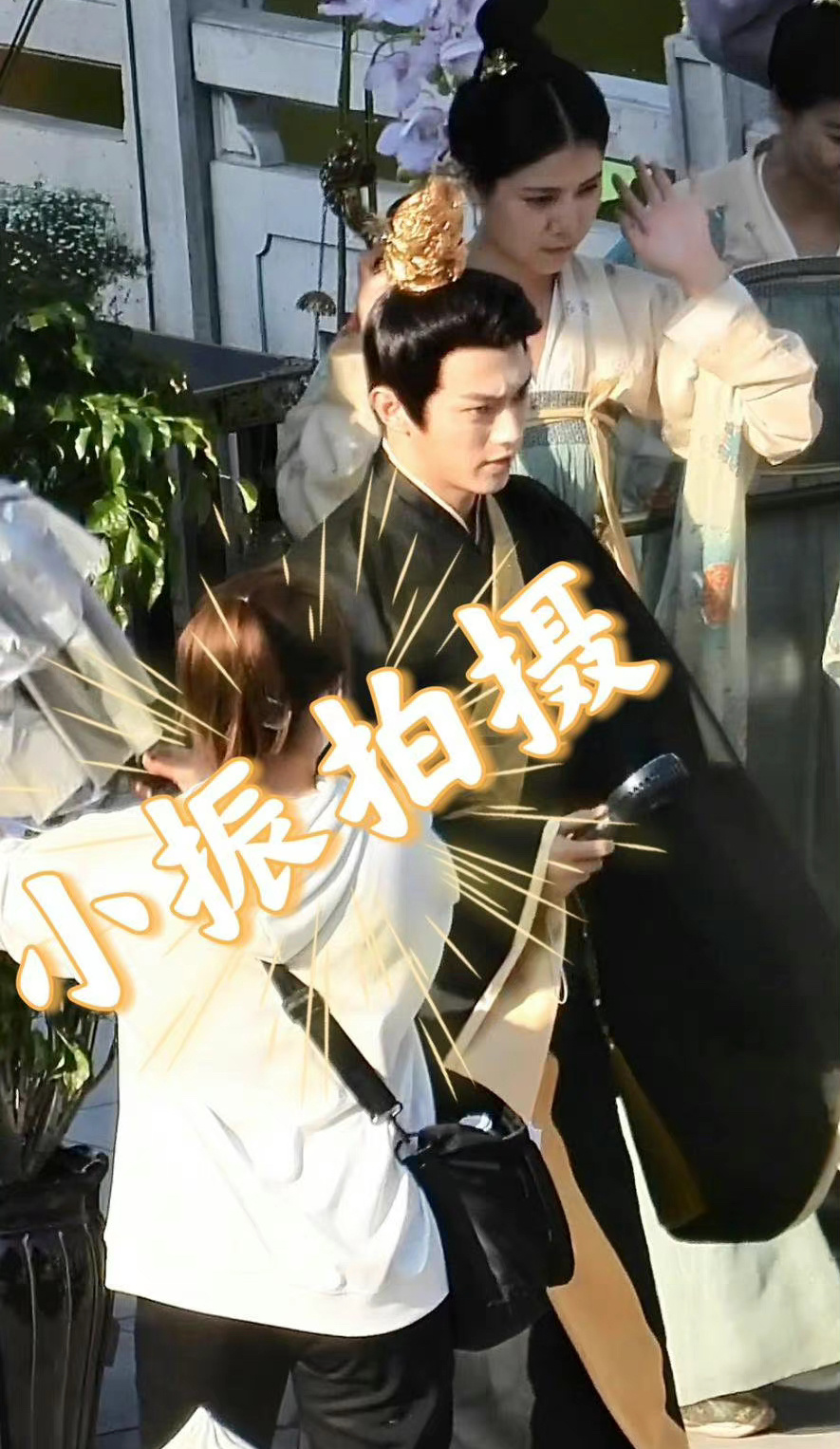 组图：《乐游原》景甜许凯最新路透图宫廷造型贵气满满