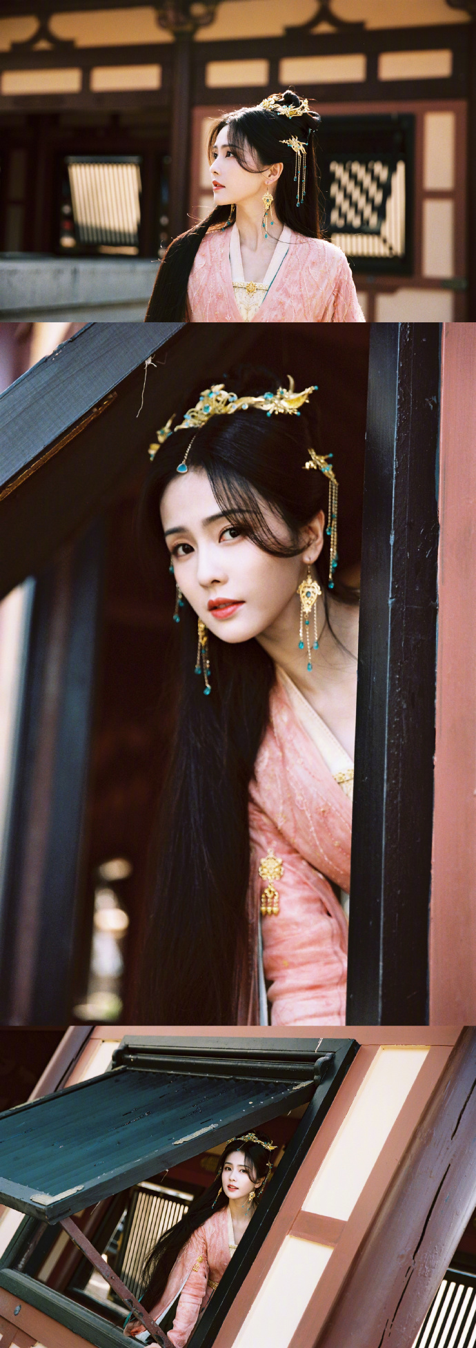 组图：白鹿新戏杀青分享九宫格剧照晒手写信不舍告别第6张图片