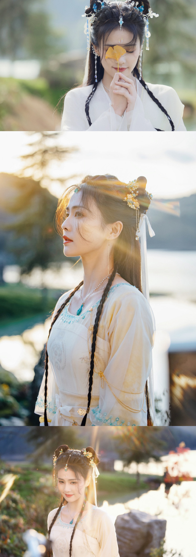 组图：白鹿新戏杀青分享九宫格剧照晒手写信不舍告别第3张图片