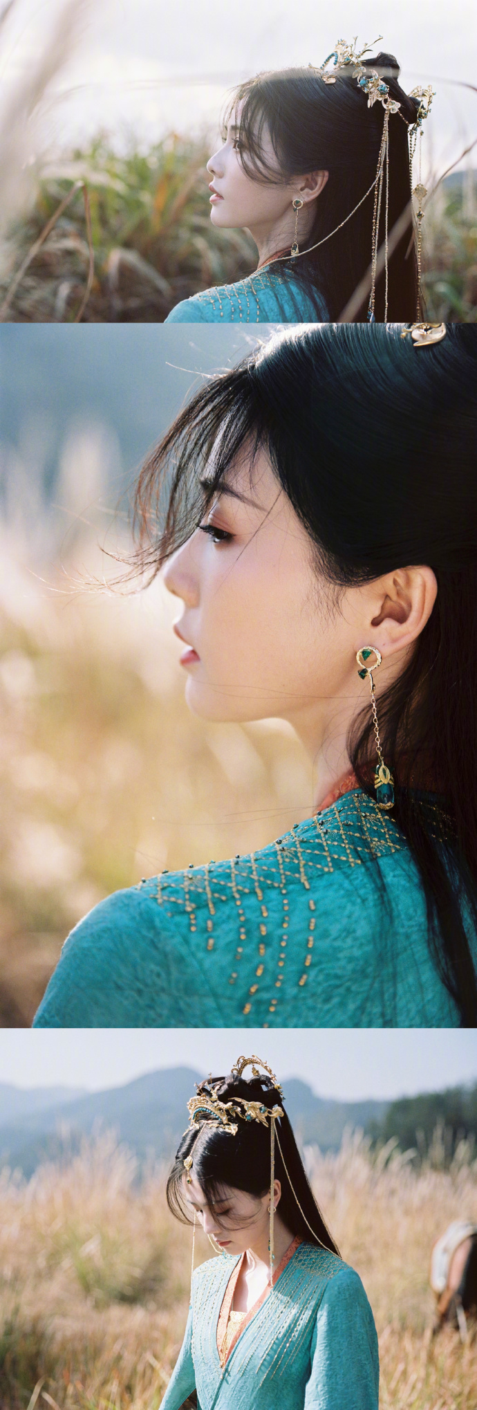 组图：白鹿新戏杀青分享九宫格剧照晒手写信不舍告别第9张图片