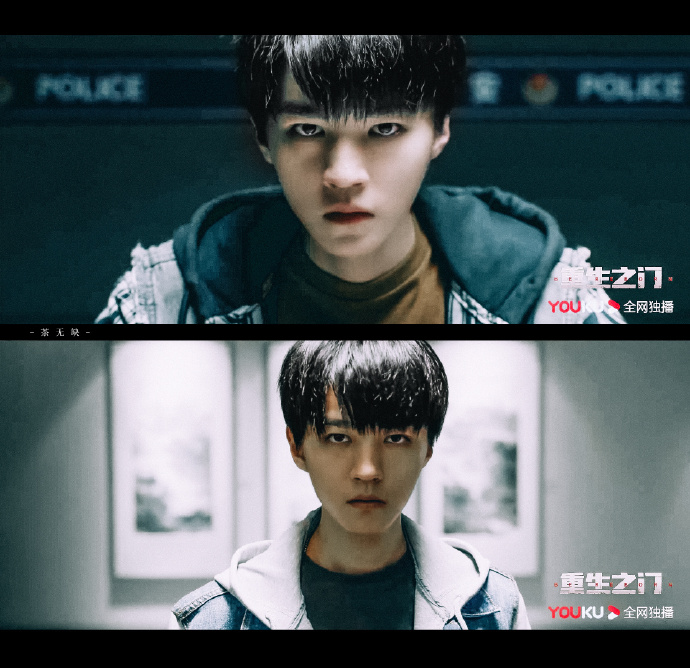 组图：漫撕男！王俊凯《重生之门》骑自行车饭拍路透曝光