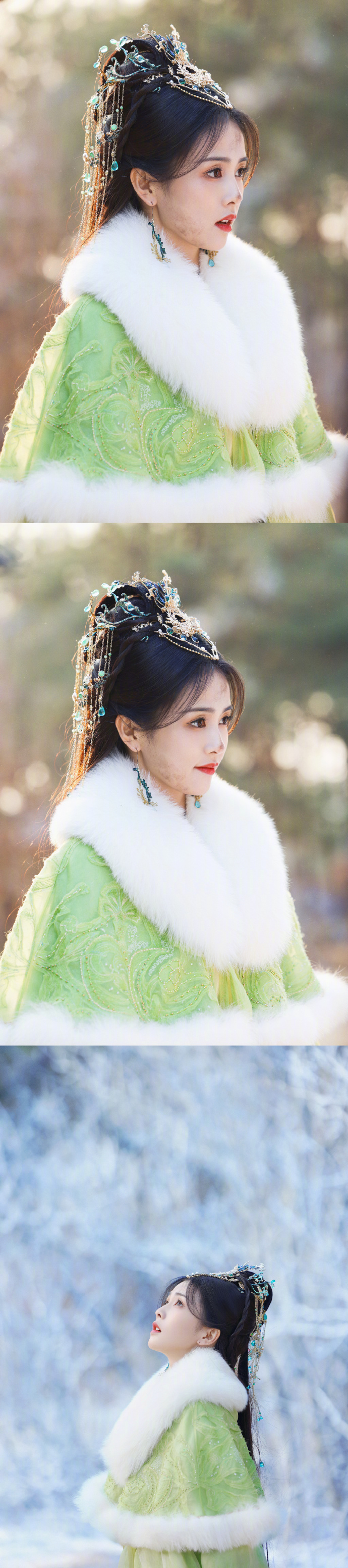 组图：白鹿新戏杀青分享九宫格剧照晒手写信不舍告别第1张图片