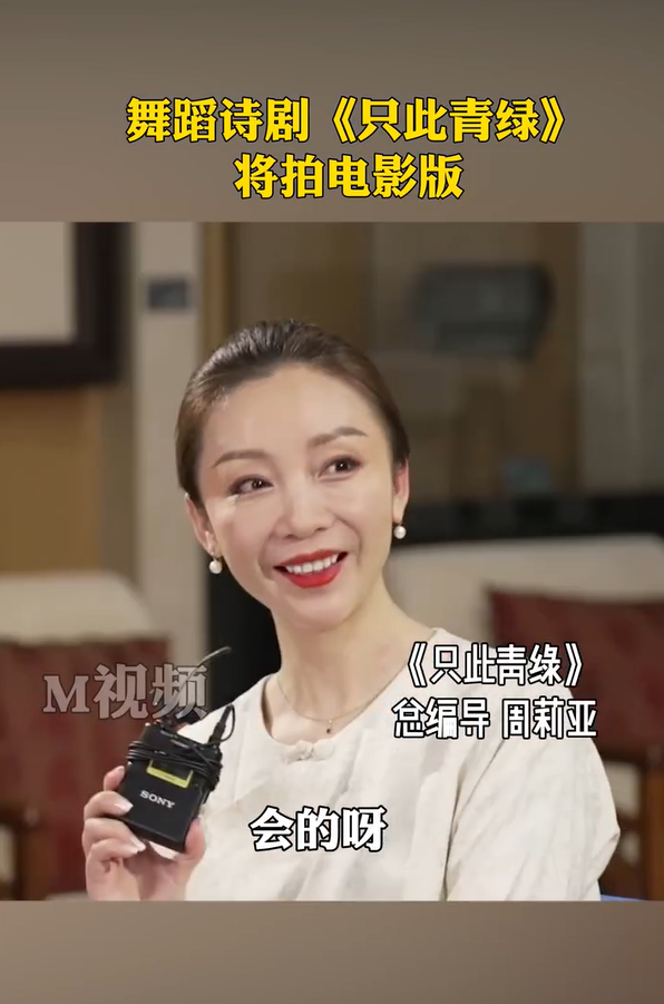 组图：舞蹈诗剧《只此青绿》将拍电影版两个版本在计划中第2张图片