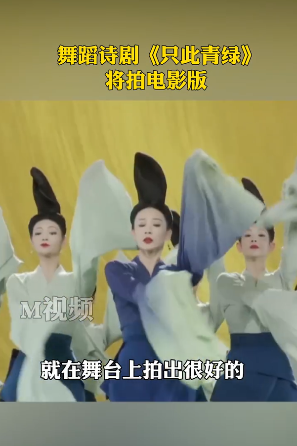 组图：舞蹈诗剧《只此青绿》将拍电影版两个版本在计划中第5张图片