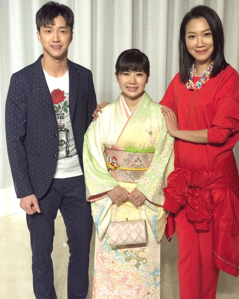 she尾牙豪洒百万福原爱和服伴老公江宏杰出席