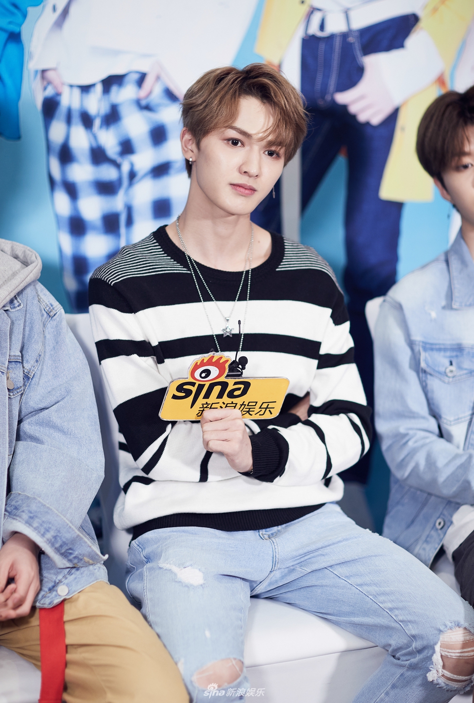 "乐华七子"接受小浪专访,朱正廷,范丞丞,justin,丁泽仁,黄新淳,毕雯珺