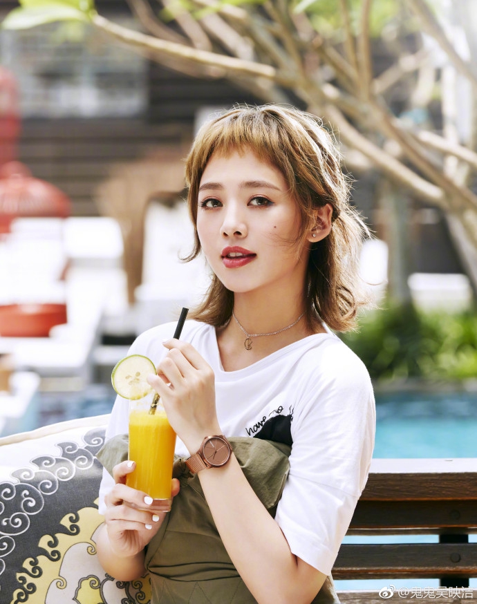 组图:鬼鬼剪超短刘海逆生长似娃娃 俏皮稚嫩萌萌哒_高清图集_新浪网