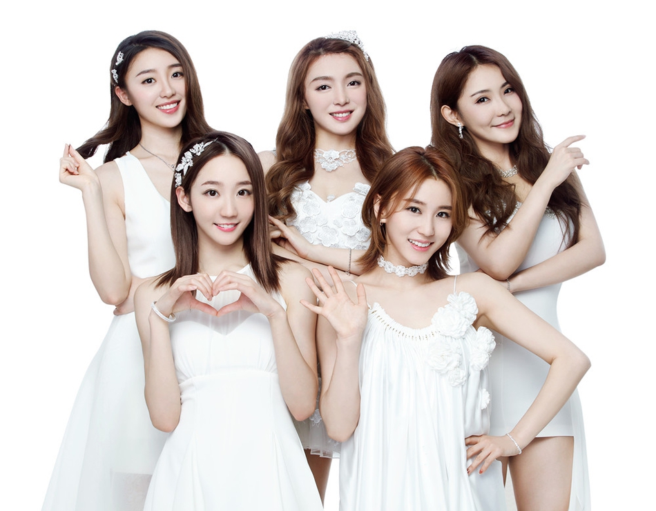 优我女团5位美少女写真