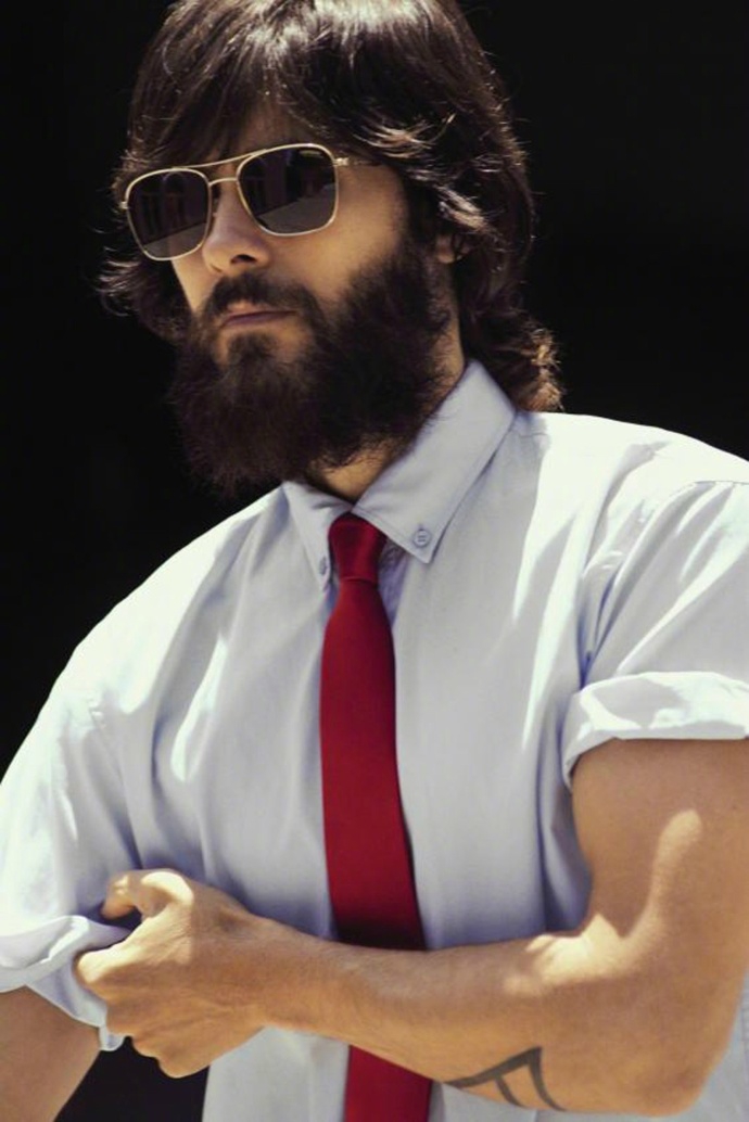 组图:美国歌手莱托写真尽显忧郁深沉 宛若吟游诗人_高清图集_新浪网