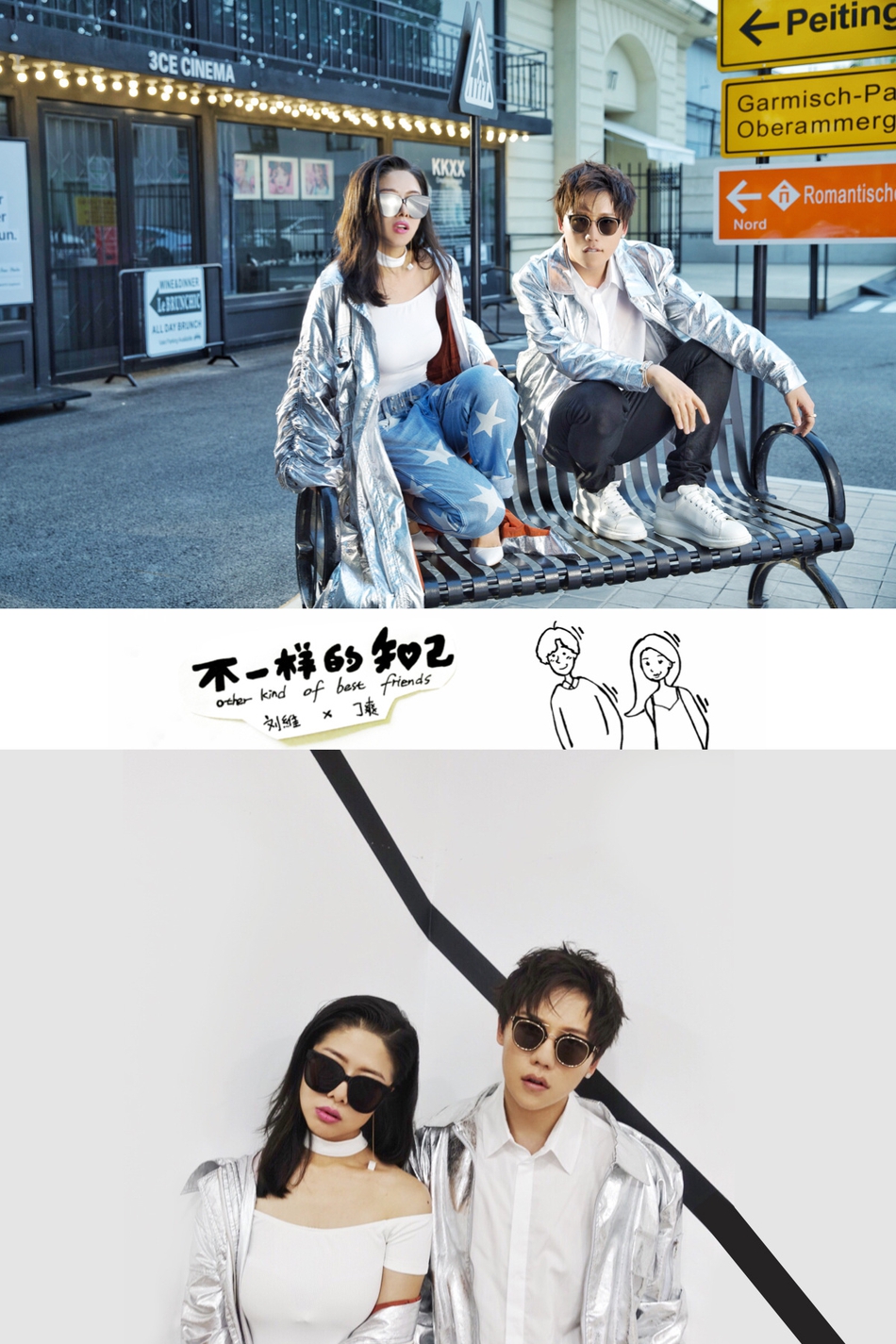 刘维丁爽《不一样的知己》mv展十足默契