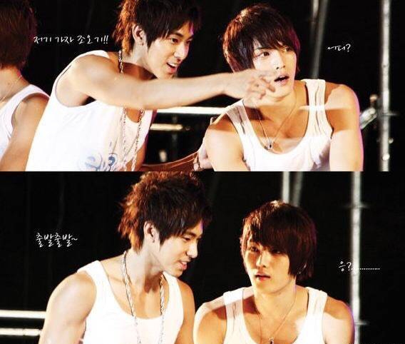 策划:韩庚金在中合影引回忆杀 当年这两对也很有爱!_高清图集_新浪网