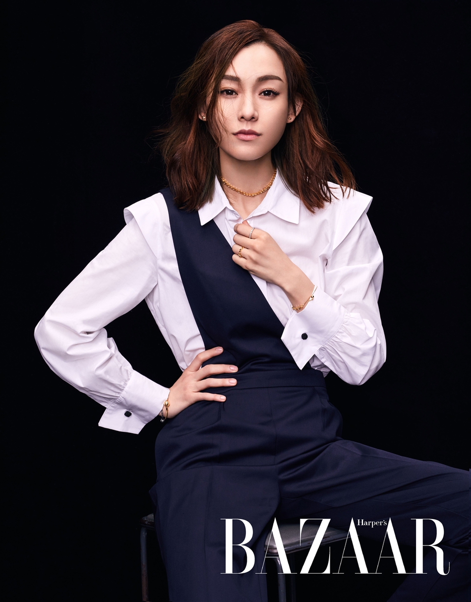 组图范玮琪曝光质感写真大片亦刚亦柔上演眼神杀