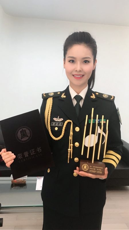 歌手郭芳芳荣获中国音乐金钟奖民族唱法奖