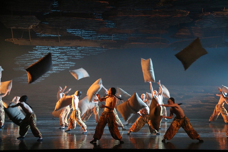 北京物资学院舞剧运元旦首演传承运河精神