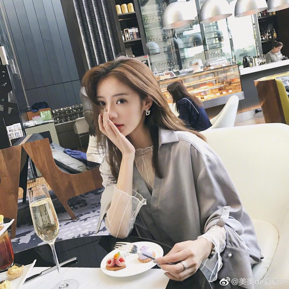 网红夏夏晒美照