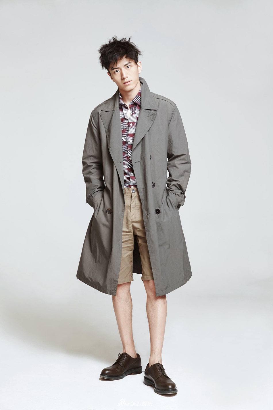 组图:阳光暖男变身犀利王子 李九霖打破常规