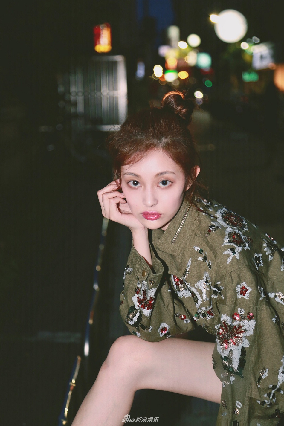 组图:盖玥希台湾街拍曝光 修长美腿带来别样诱惑