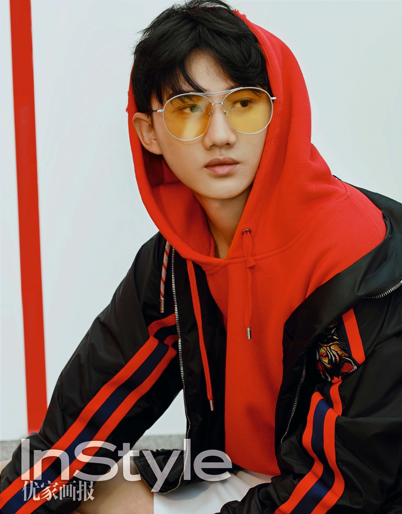 组图:梁振伦杂志大片齐开花 "氧气王子"潮范十足