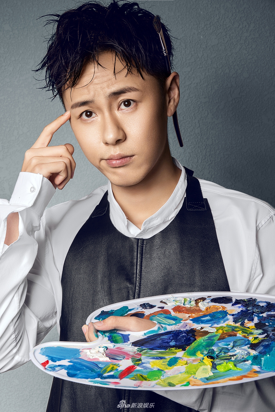 组图:虎虎演绎邻家男孩 清爽帅气尽显少年感_高清图集_新浪网