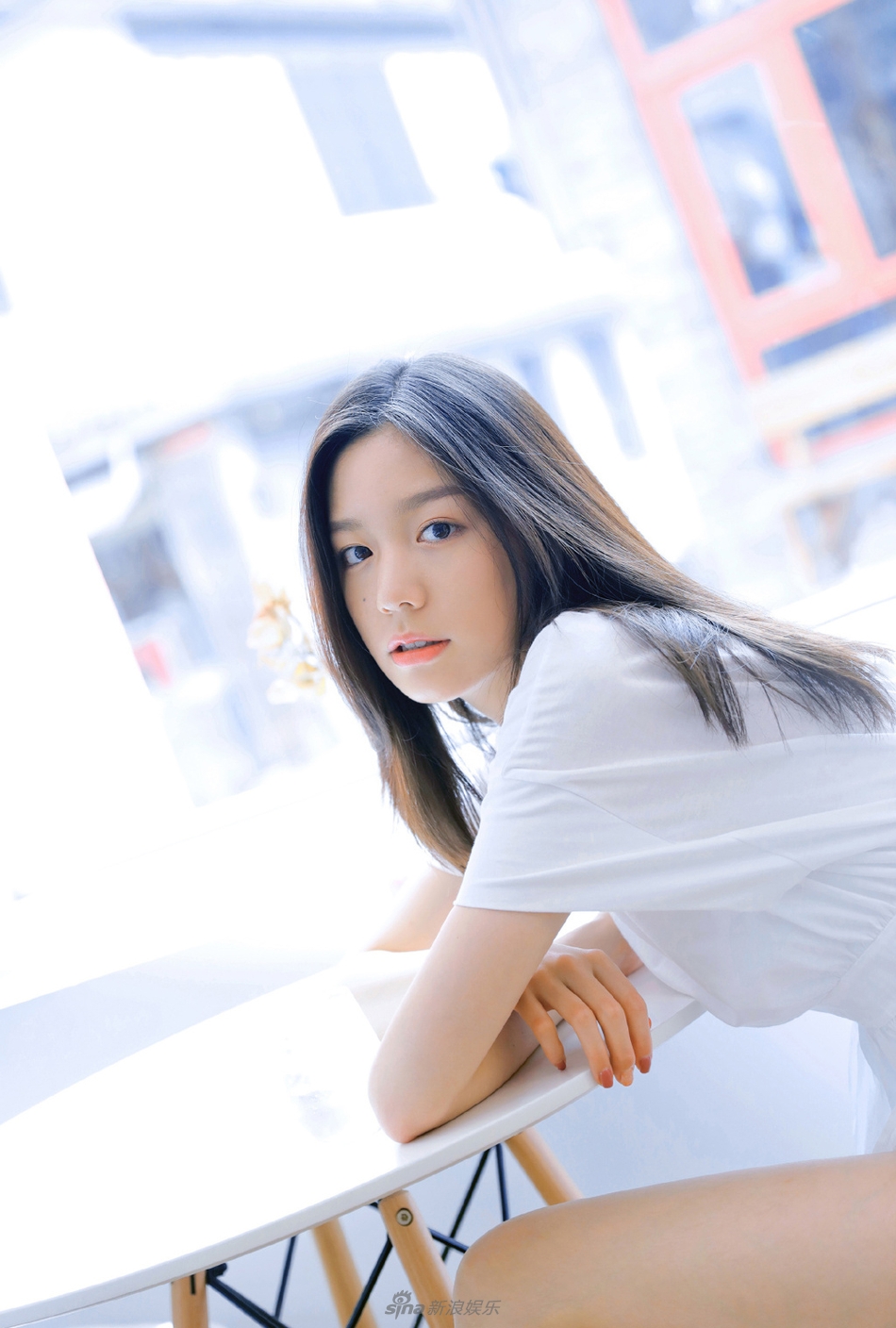 耀莱千金美合写真清纯可人不输baby_高清图集_新浪网