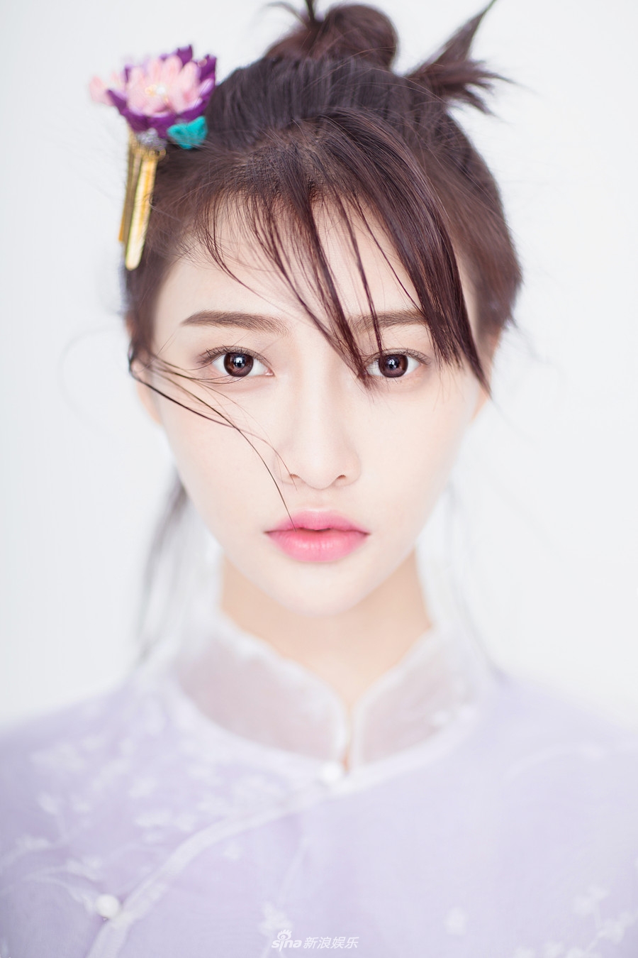 组图仙气大片从天降白柳汐灵动娇俏惹人爱