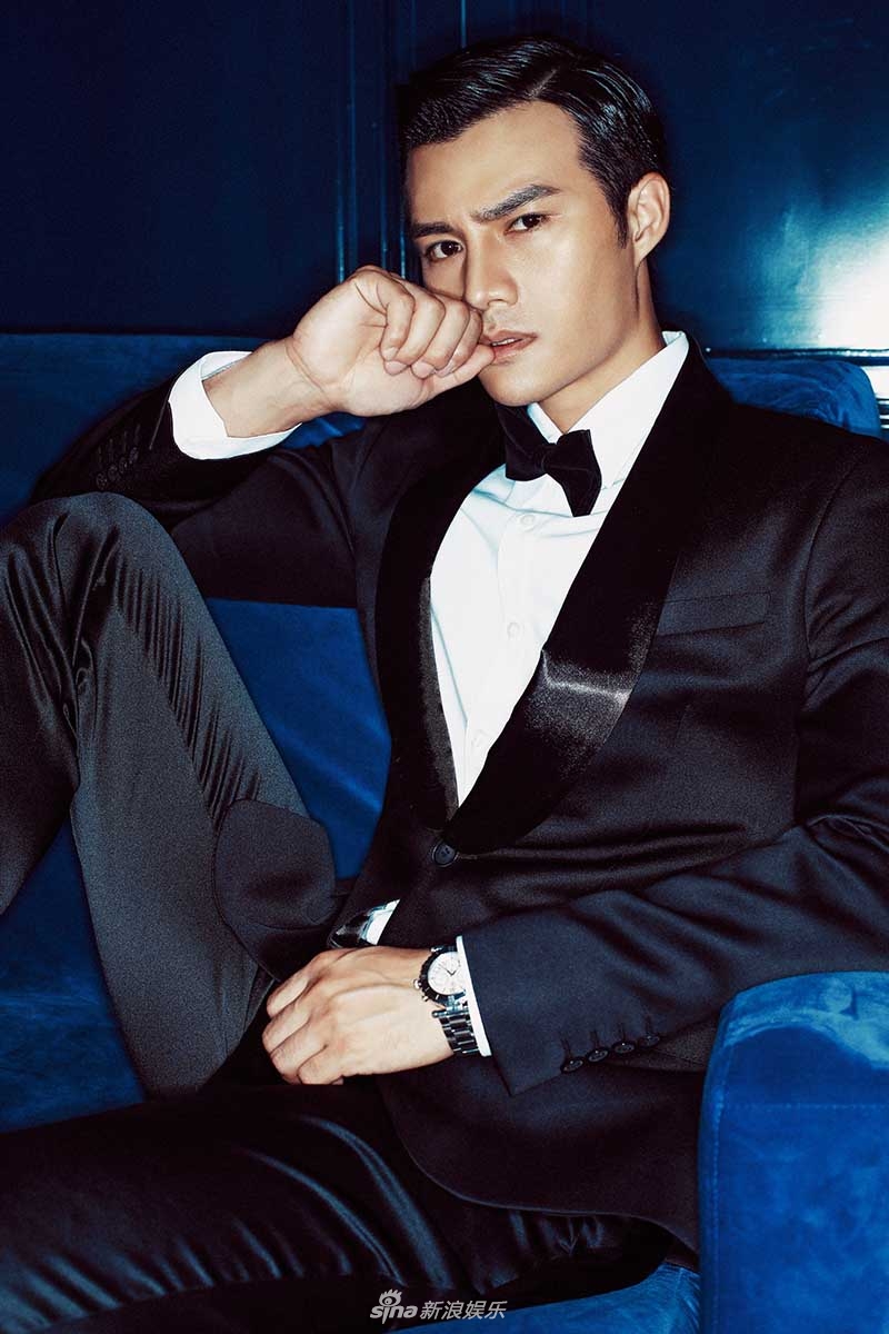 组图:黄骞诠释帅气绅士范儿 戏里霸气戏外儒雅