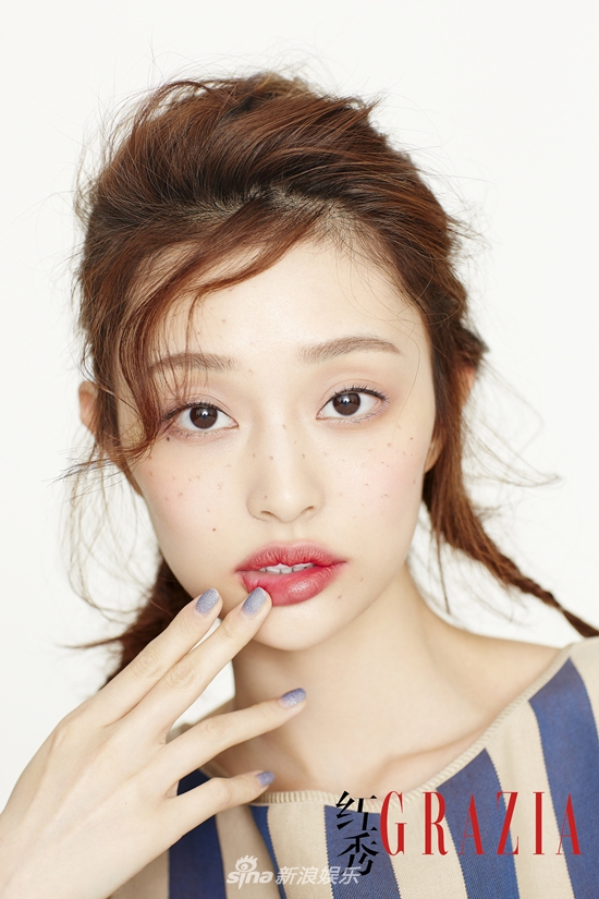 组图:盖玥希杂志大片曝光 暖系妆容完美展现少女颜_高清图集_新浪网