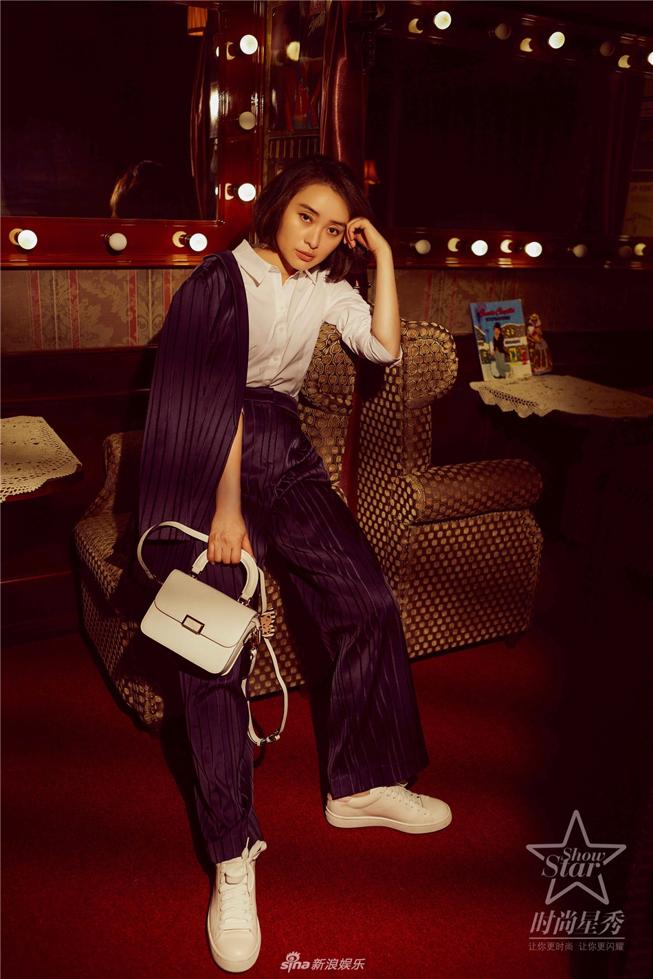 组图:吴越曝初秋写真 知性干练气场十足_高清图集_新浪网