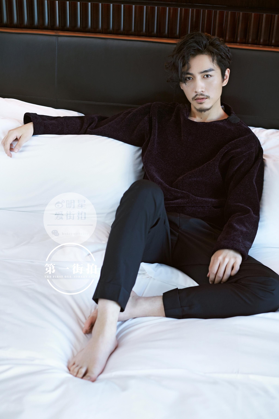 组图陈晓化身雅痞绅士青眉秀骨尽显多面时尚魅力