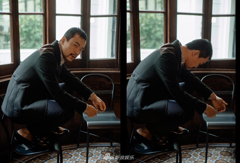 组图:暗藏谜局?廖凡复古大片上演涌动"眼神杀"