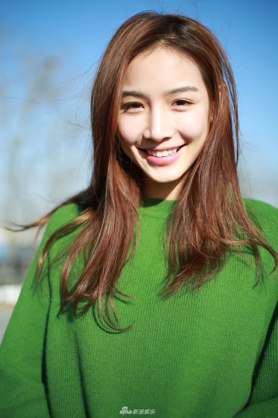 组图:文艺范!张南冬日写真曝光清新少女氧气满满