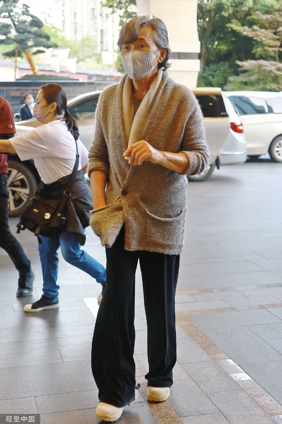 组图：“铁肺歌王”林子祥《声生不息》节目录制路透图曝光第4张图片