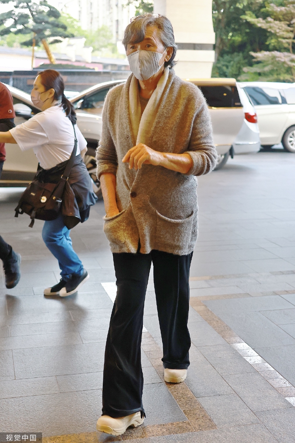 组图：“铁肺歌王”林子祥《声生不息》节目录制路透图曝光第1张图片