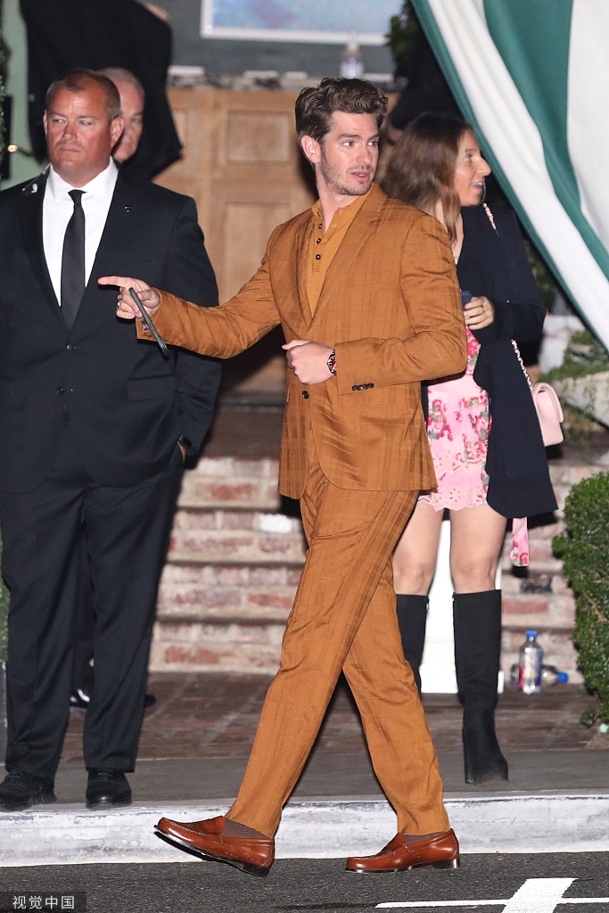 组图：安德鲁·加菲尔德妮可·基德曼等名人现身奥斯卡颁奖前晚会第2张图片