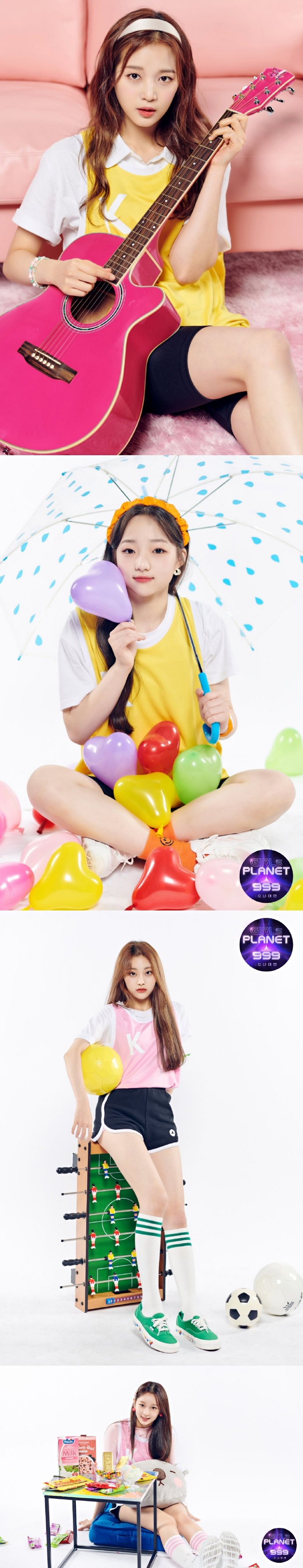 GirlsPlanet999K队成员公式照公开 漂亮妹妹满屏青春活力扑面