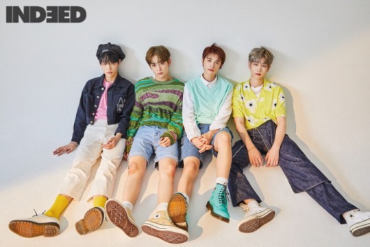 组图：韩国男团DRIPPIN拍杂志写真 清爽少年感十足