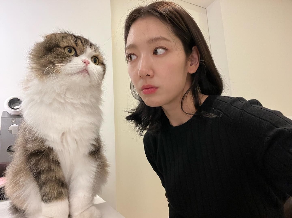 组图:朴信惠产子大半年后将复出 晒自拍状态恢复