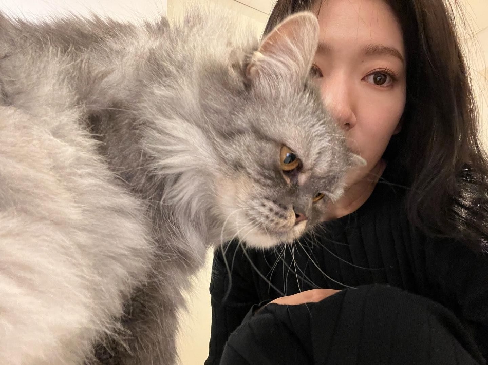 组图:朴信惠产子大半年后将复出 晒自拍状态恢复