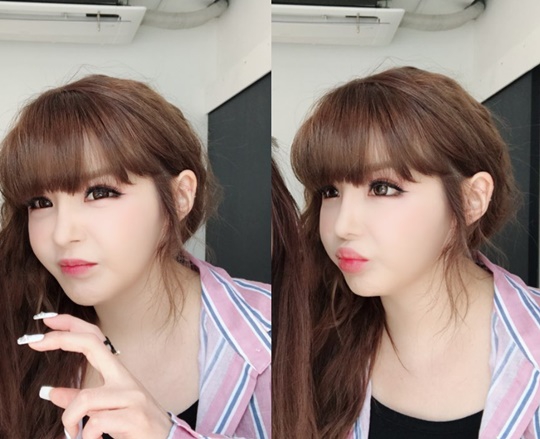 组图:朴春否认整容后再晒近照 脸部僵硬满满塑胶感_高清图集_新浪网